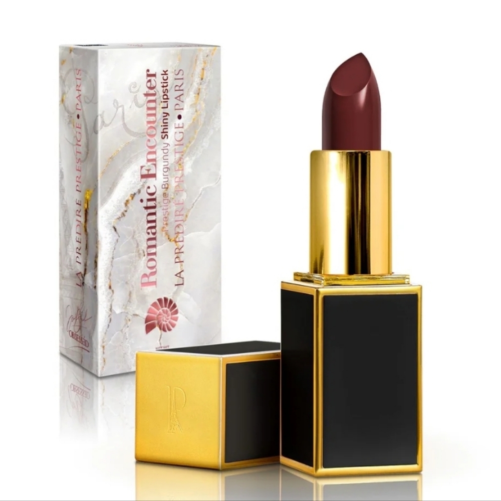 Romantic Encounter Prestige Burgundy Shining Lipstick